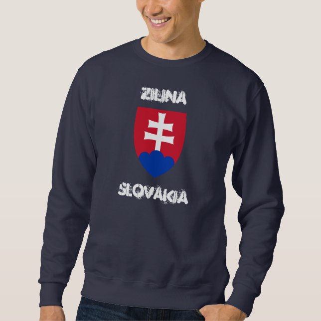 Suéter Zilina, Eslováquia com casaco de armas (Frente)