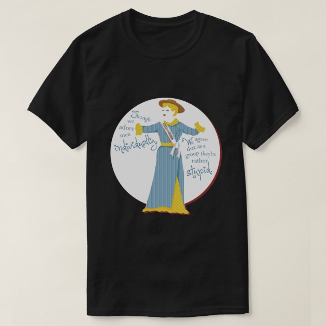 Suffragette Classic T-Shirt (Frente do Design)