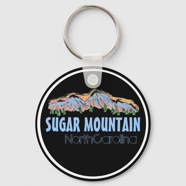 Sugar Mountain North Carolina chaveiro (Frente)