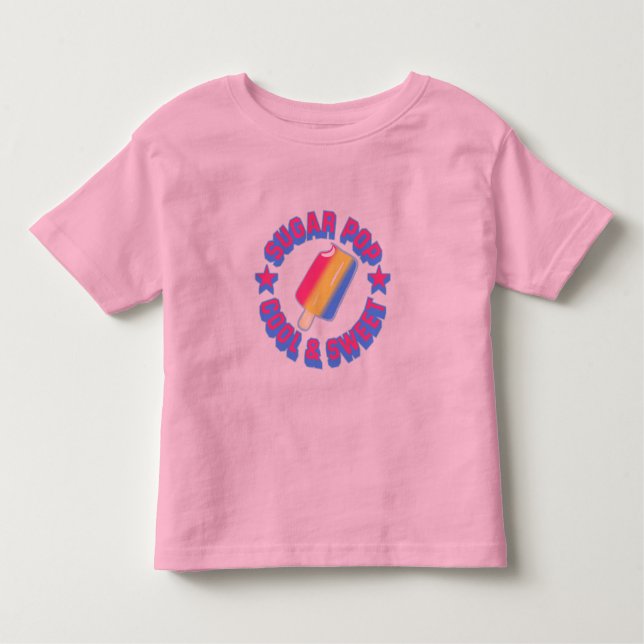 Sugar Pop Toddler T-shirt (Frente)