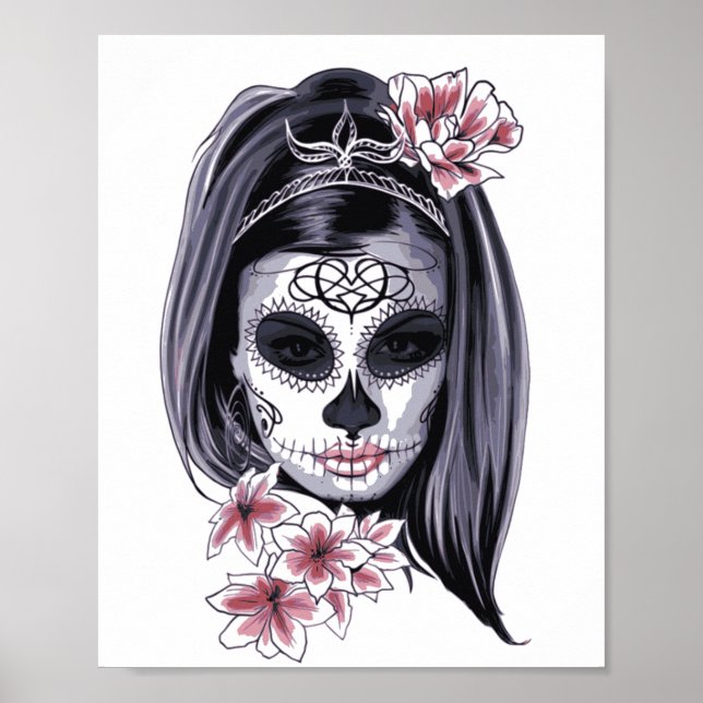 Sugar Skull Poster (Frente)