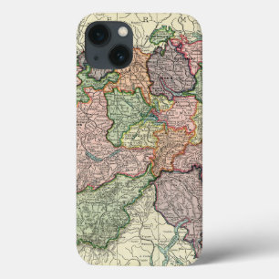 Suiça Vintage Map iPhone 6 Tough Extreme