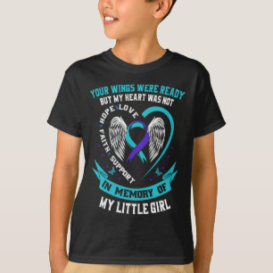 Suicídio Sensibilização Camisa Filha Menina Preten