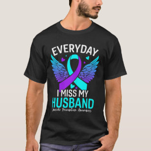 Suicídio Sensibilização Camisa Suicídio Marido