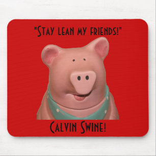 Suínos Mousepad de Calvin!