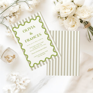 Suite de Casamento Caprichoso, Convite Ondulado