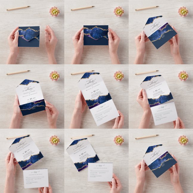 SUÍTE DE NOIVA Azul Ágata Sublime Dourado