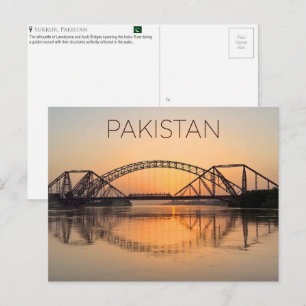 Sukkur, Paquistão Cartão Postal de Viagem