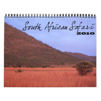 Sul - calendário africano do safari