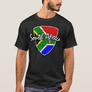 Sul - camisa africana da bandeira