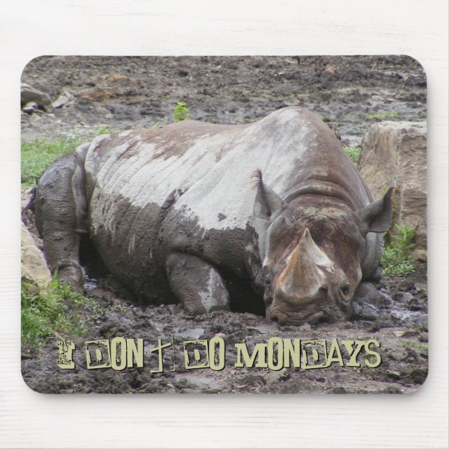 Sulking Rhino Mousepad (Frente)