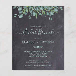 Sumário Russo do Orçamento Convite Bridal Brunch