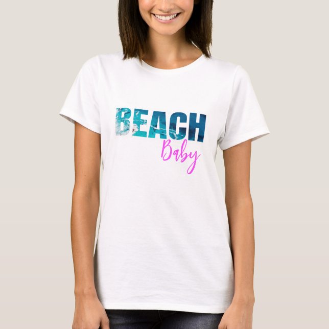 Summer Beach Baby Casual - T-Shirt (Frente)