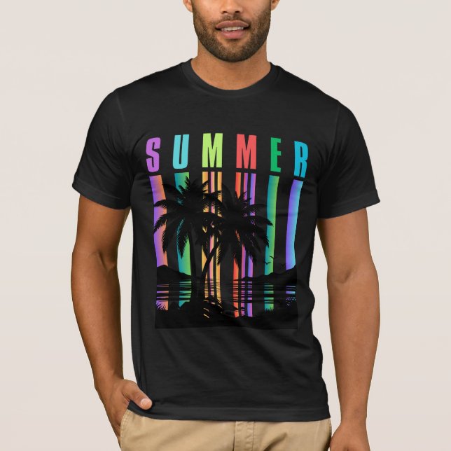 Summer Beach Paradise T-Shirt (Frente)