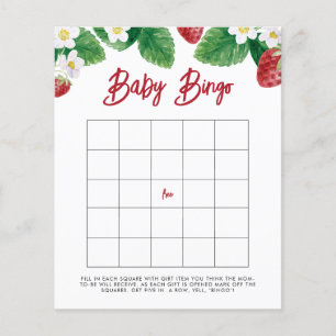 Summer Berry, Sweet Baby Bingo Game