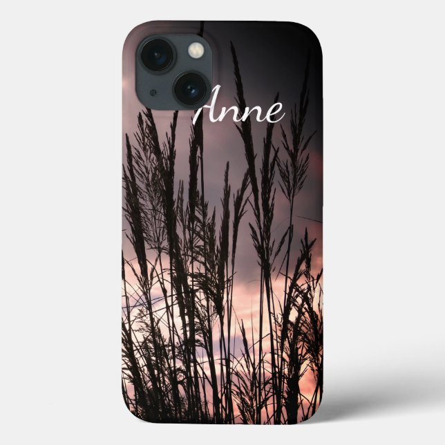 Summer Breeze, Grama, Foto do Céu Personalizada (Verso)