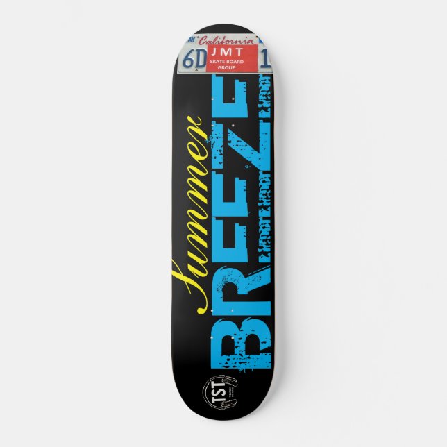 SUMMER BREZZZE SKATEBOARD /JMT USA skate board (Frente)