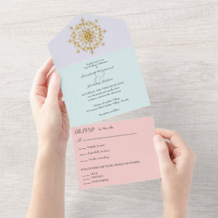Summer Dourado Mandala Wedding
