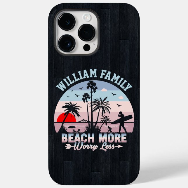 Summer Family Reunion Custom Beach Mais Preocupada (Verso)