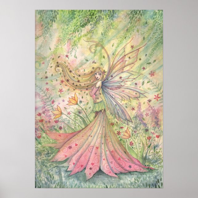 Summer Flower Faerie Poster (Frente)
