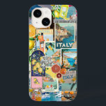 Summer In ITALY, Fruity European Summer Collage<br><div class="desc">Summer In ITALY,  Fruity European Summer Collage phone case,  La Dolce Vita,  spring-summer theme,  pretty trendy case,  iPhone 15 14 13 12 11 Pro Max 8 Plus</div>