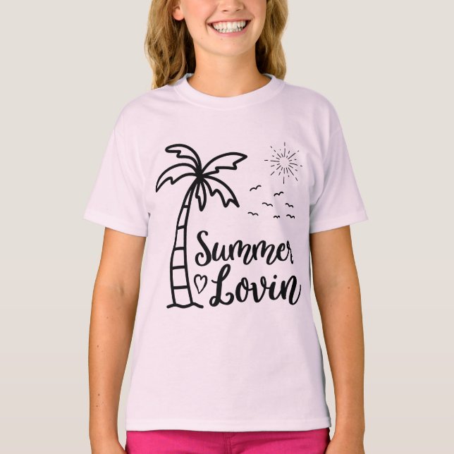 Summer Lovin’ Beach Vibes T-Shirt (Frente)
