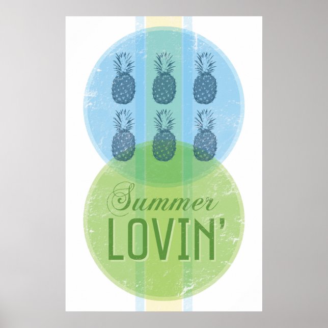 Summer Lovin' Retro Poster (Frente)