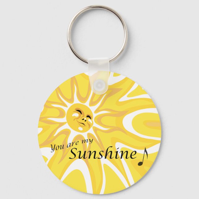 Summer My Sunshine Sun Chaveiro (Frente)