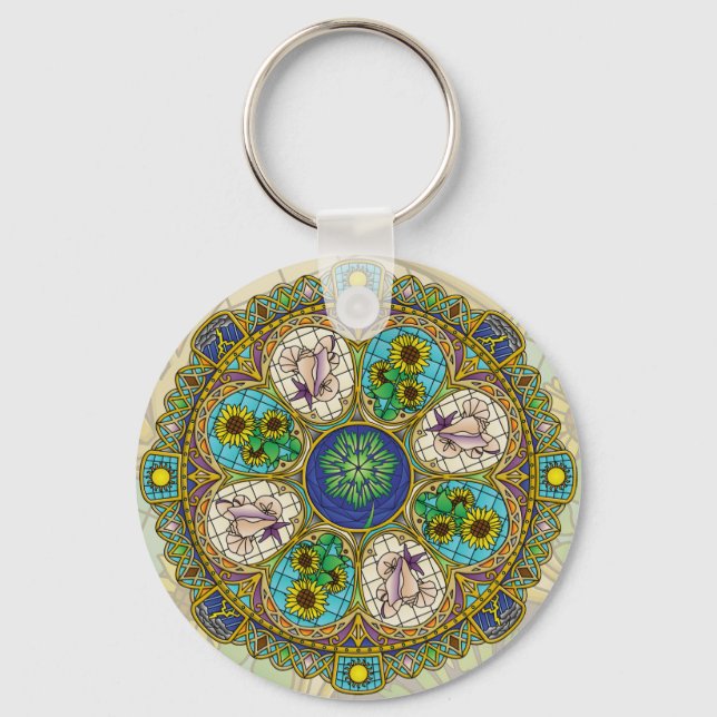 Summer Nouveau Chaveiro (Frente)