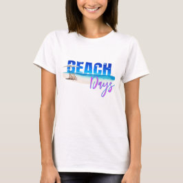 Summer T-Shirt Beach Casual Ladies
