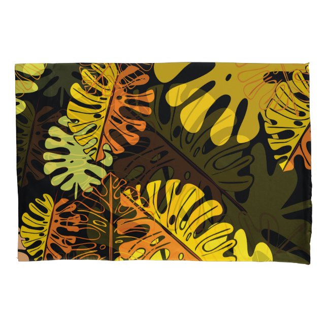 Summer Tropical Leaves Vintage Design (Frente)