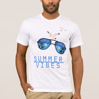 Summer Vibes Beach SunGlass T-Shirt