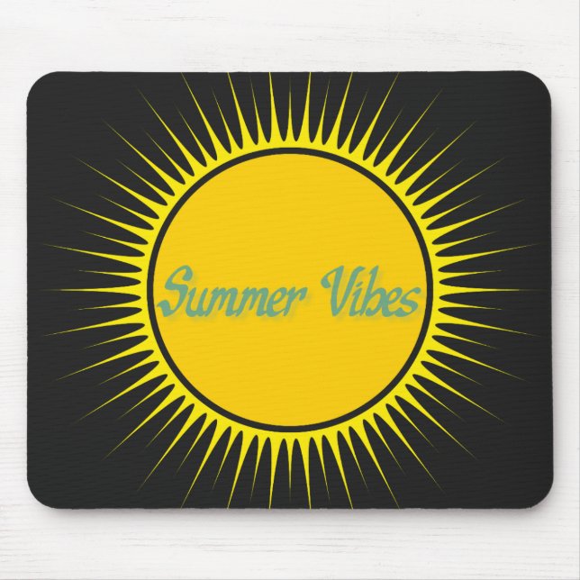 Summer Vibes Sunshine Mousepad (Frente)