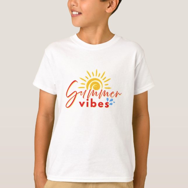 "summer vibes" t-shirt (Frente)