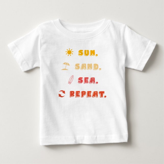 Summer Vibes Toddler T-Shirt - Fun Summer Ahead (Frente)