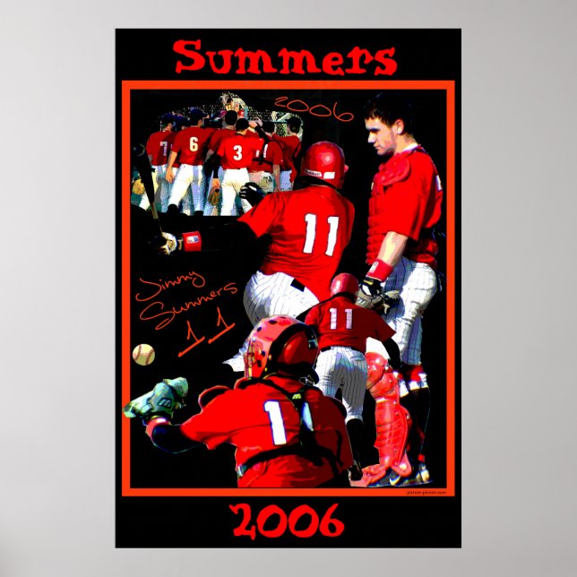 Summers Freshman Baseball Poster (Frente)