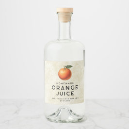 Sumo de laranja caseiro