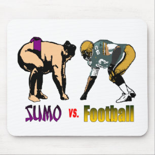 Sumo vs Futebol Mousepad