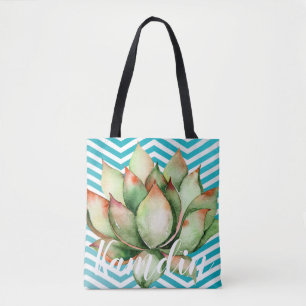 Súmulo de Tote Bag Boho Cactos Cactus Personaliza