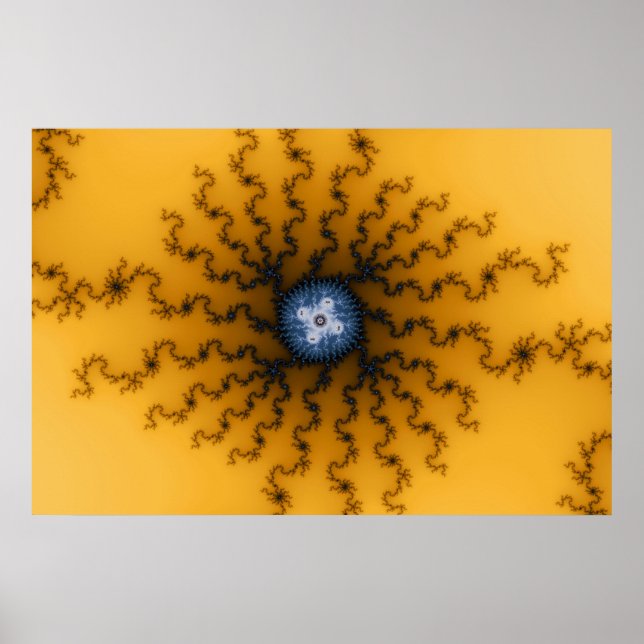 Sun 2 - Poster Fractal (Frente)