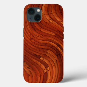 Sun Deck - Red Wooden Pine Knot Case-Mate iPhone C