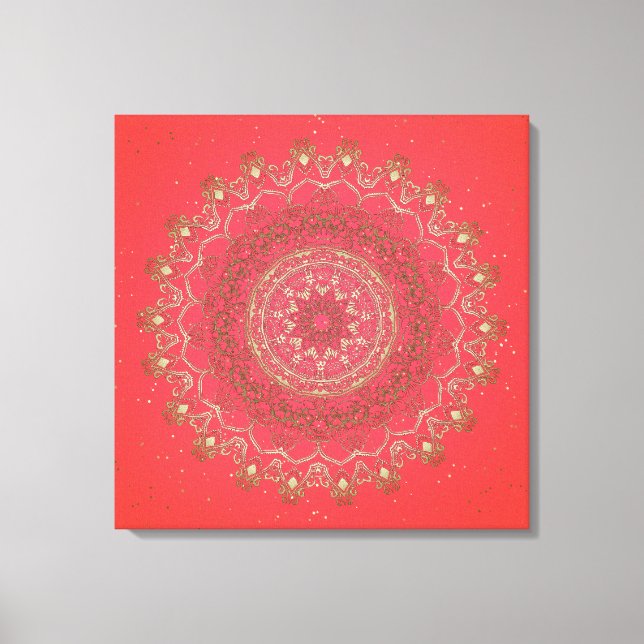 Sun Mandala - Canvas (Frente)