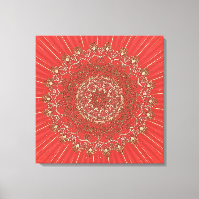 Sun Mandala - Canvas (Frente)