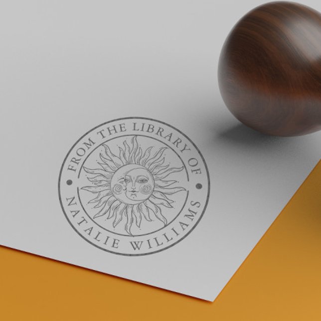 Sun Moon, da Biblioteca do Carimbo de Borracha (Criador carregado)