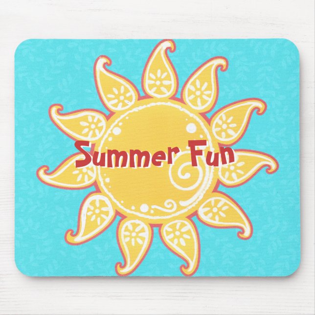 Sun Mousepad Divertido (Frente)