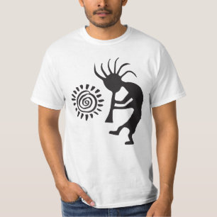 Sun Petroglicphs Kokopelli T-Shirt
