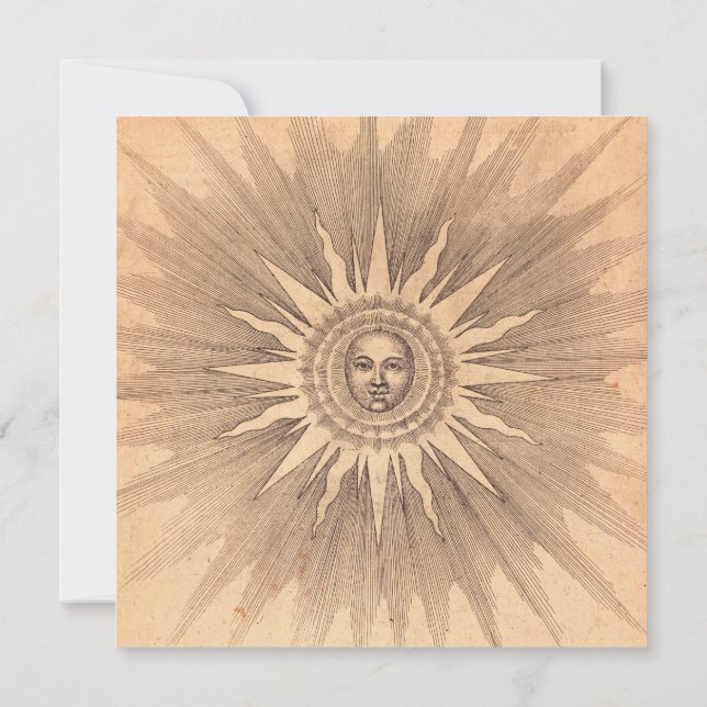 Sun Radiates Vintage | (Verso)