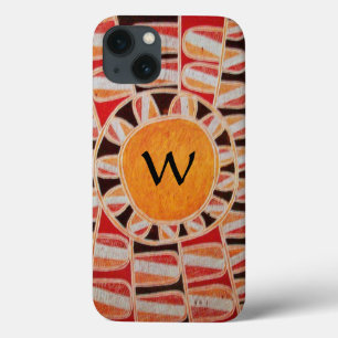 SUN SOLAR ENERGY MONOGRAMA amarelo alaranjado pret