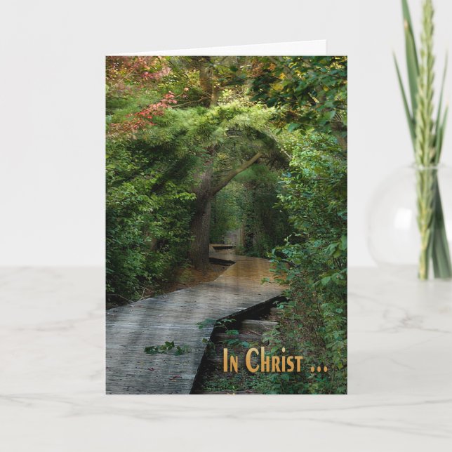 Sunbeams No Cartão de condolências (Frente)