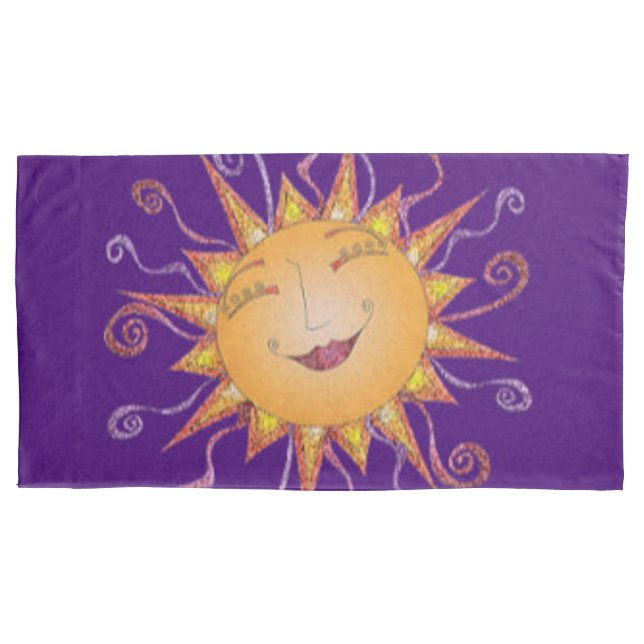 Sunburst feliz brilhante (Frente)